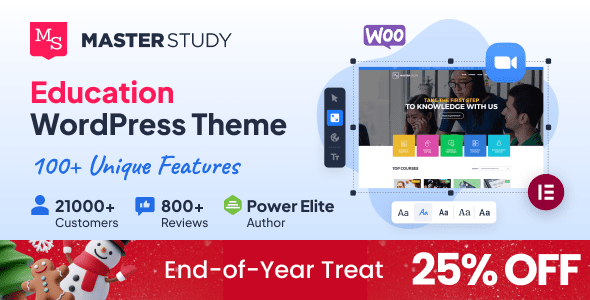 Masterstudy - Education WordPress Theme