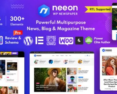 Neeon - WordPress News Magazine Theme