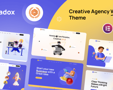 Paradox - Creative Agency WordPress Theme