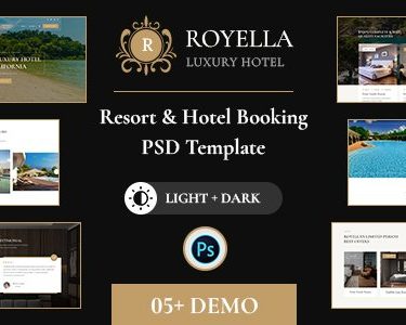 Royella - Resort & Hotel Booking Multi-Purpose WordPress Theme