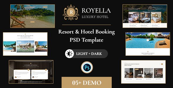 Royella - Resort & Hotel Booking Multi-Purpose WordPress Theme