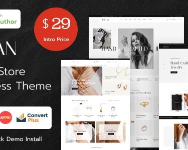 Uroan - Jewelry & Ornament Store WordPress Theme